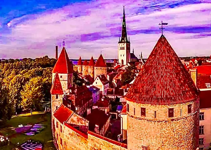 Apartamento Medieval Unit With Sauna Talin